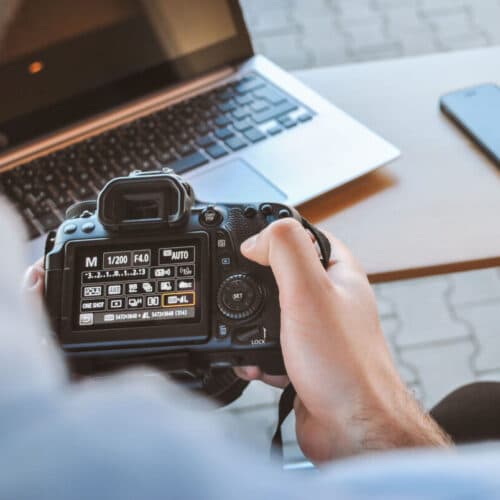 Réglage d'une caméra pour que le tarif d'une prestation video d'entreprise soit pas élevé
